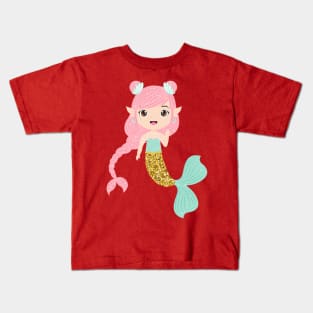 Mermaid Princess Kids T-Shirt